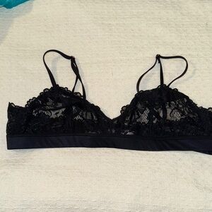 Savage X Fenty Black Lace Bralette